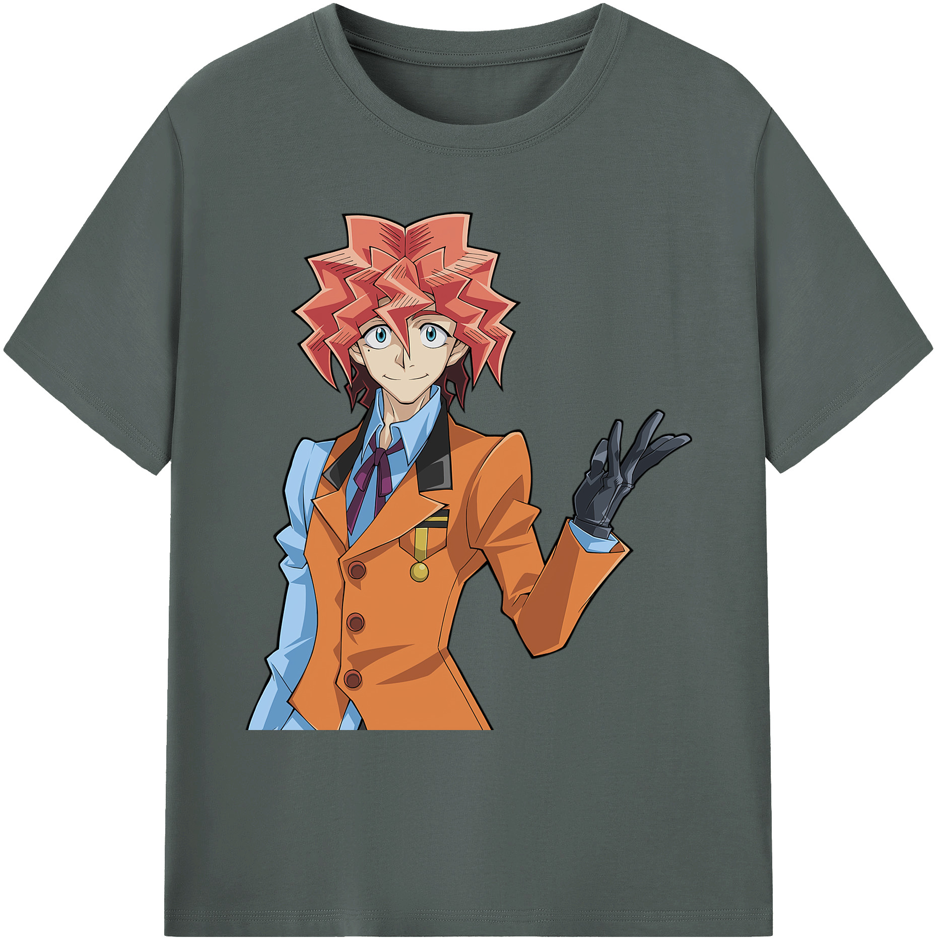 遊☆戯☆王 Yu-Gi-Oh! 綿100％ メンズ半袖Tシャツ｜肌触りやわらか＆通気性